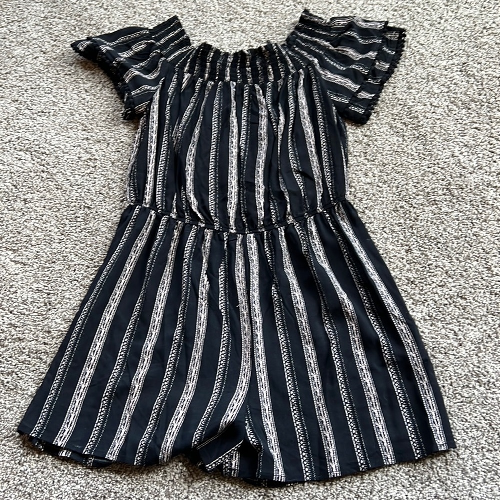 Black Romper Size S